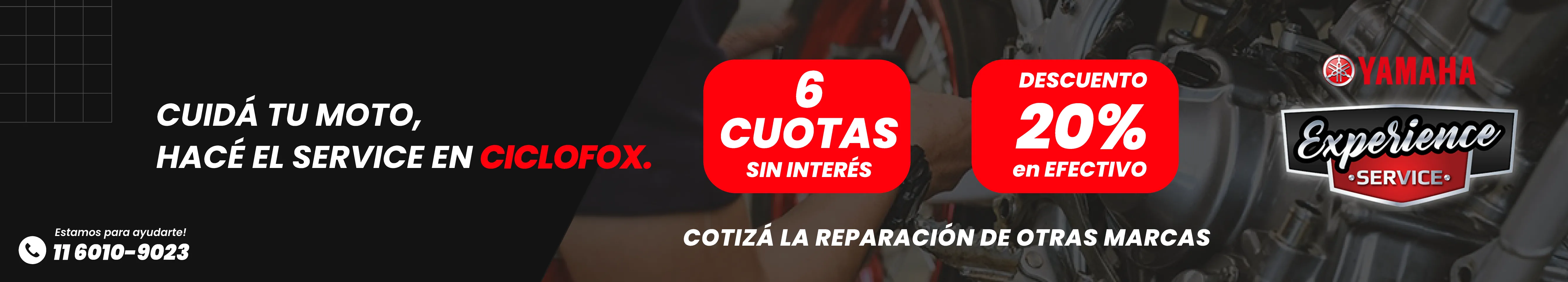 SERVICE descuento 10% pago contado