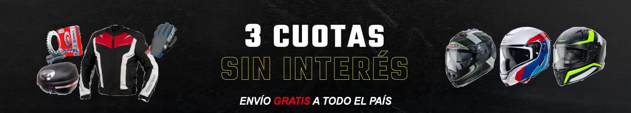 3 cuotas sin interés